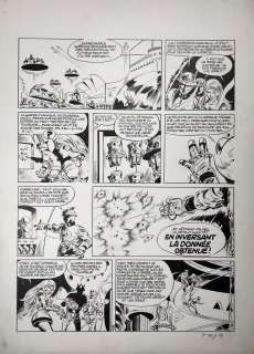 PAAPE Eddy  - Luc Orient  - Planche 8 de l’album La foret d’Acier édité au Lombard [...] | Vermot et Associés