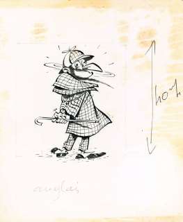 TABARY Jean  - Iznogood  - Dessin original représentant le héros sous forme de [...] | Vermot et Associés