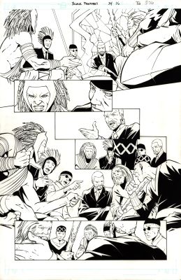 Marcus To | Black Panther #24 Page 16 | The Artist Bullpen