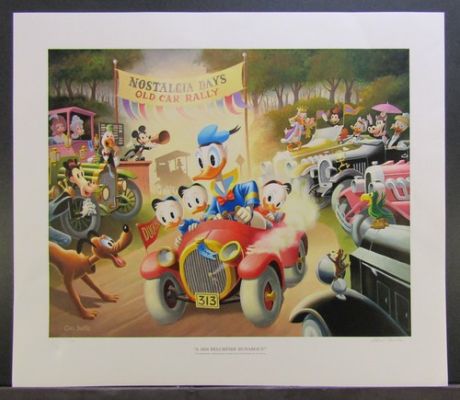 A 1934 Belchfire Runabout Lithograph by Carl Barks | eBay US (Buy It Now)