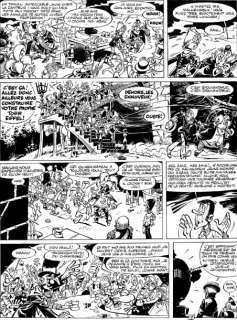 Dany. (Né En 1943) | DANY. Â« Olivier Rameau Â». Encre de Chine noire pour la planche 17 de&h | Tessier Sarrou