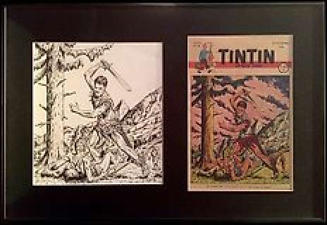 Martin, Jacques | Couverture originale  - Journal Tintin 48 du 25 Novembre 1948  - Alix l’Intrépide  - (1948) | Catawiki