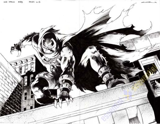 Yildiray Cinar | King Spawn #39 Page 4 and 5 | Essential Sequential