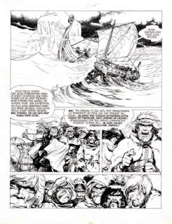 Rosinski. Planche originale Thorgal | BDEnchères