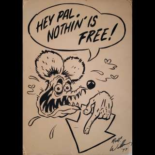 RAT FINK by Robert Williams (for Ed “Big Daddy’ Roth) | Pop Sequentialism