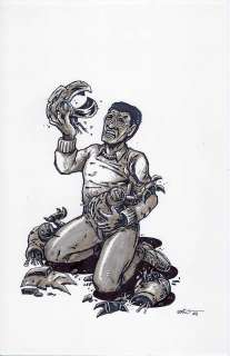 Kevin Eastman | Neca Baxter Stockman with Mousers – Original Art For Mirage Studios Inspired Collectibles Line | Kevin Eastman