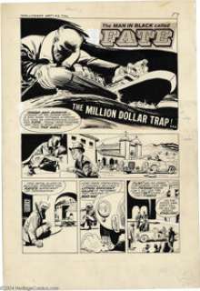 Bob Powell and Jack Sparling - Thrill-o-rama #2, "The Million Dollar Trap" Complete 5-page Story - | Heritage