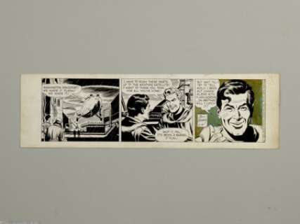 Dan Barry - Flash Gordon Daily Comic Strip Original Art, dated 2-14-59 (King Features Syndicate, 1959). Flash and - | Heritage