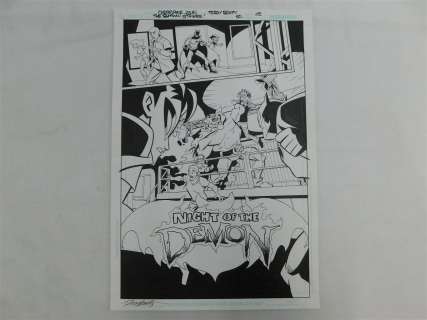 Original Comic Art The Batman Strikes | Bodnars Auction