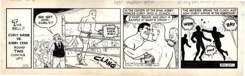 Sam Leff | Curly Kayoe 12/4/1944 Daily | Graphic Collectibles