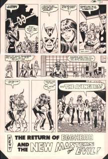 Bob Hall, Brett Breeding | Avengers #221 P.22 - She-Hulk Joins the Avengers - 1982 | Anthony’s Comic Book Art