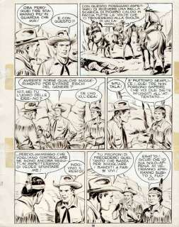 Nicolã², Erio | original plate Tex no. 106 "Pista di morte" | Catawiki