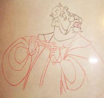 Disney Studios - Original Production Drawing - King Hubert - Sleeping Beauty (1959) | Catawiki