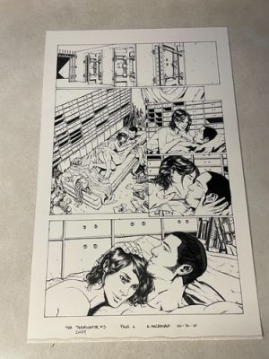 TERMINATOR 2029 #3 original comic book art Fighter Romance in BANK VAULT 2010 | eBay US (Buy It Now)