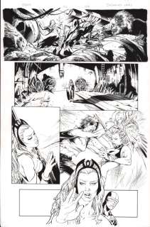 Ed Tadeo - X-Men: Worlds Apart #1 P.3 - All Storm - 2008