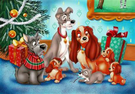 Ray Nicholson | Walt Disney, La Belle et le Clochard, dessin original très… | Septimus