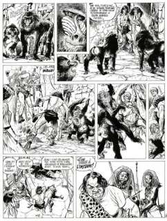 Franz | Jugurtha, Les gladiateurs de Marsia, planche originale Ã … | Septimus