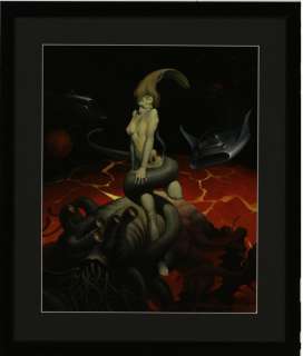 Ken Kelly - eerie 60 cover ken kellyÃ¢â‚¬â„¢s tribute to wally wood and ec issue 60 page 0