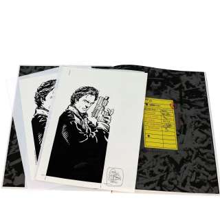 Wilson | Wonderball Spadaccini Dessin original à l’encre de Chine et ex libris numéroté 3/30 Dédicace et dessin original en page de... | HVMC