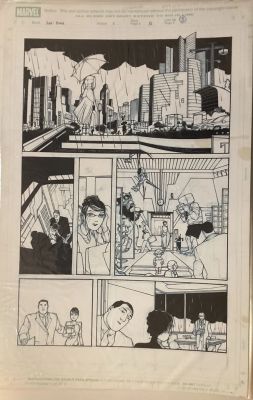 Juan Bobillo | She hulk issue 1, page 5 – 2005 | NRisso Art