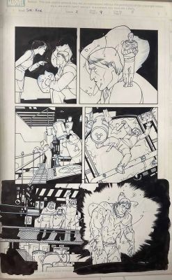Juan Bobillo | She hulk issue 2, page 8 – 2004 | NRisso Art
