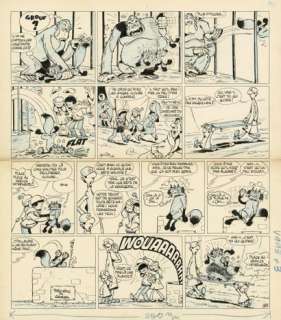 Marcel Gotlib (1934-... | Nanar et Jujube Encre de Chine sur papier pour le gag... | Tessier Sarrou