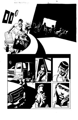 Eduardo Risso | 100 Bullets (U.S anger) issue 3, page 16 | NRisso Art