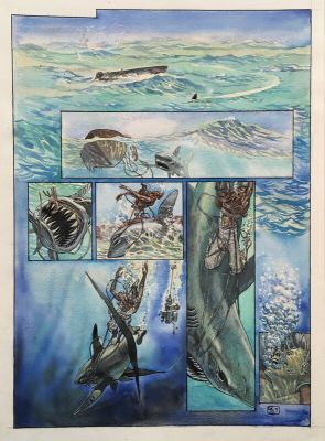 Matthias Schultheiss | Rêve du Requin (T3) - La Fiancée de la Mort | 2DGalleries