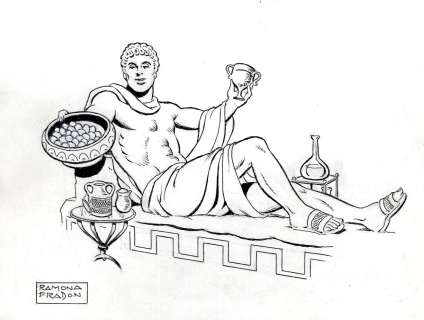 Ramona Fradon | Roman Emperor | Catskill Comics