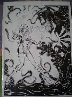 Red Sonja vs Venom - Aries Mendoza - Signed 