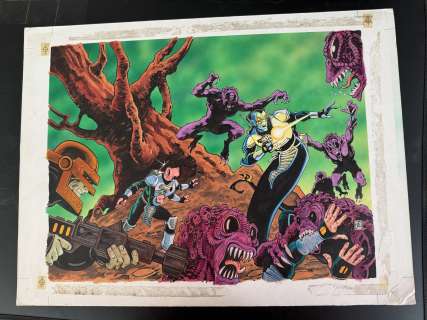 Alien Legion: Slaughter World Page Cover | RGLArt