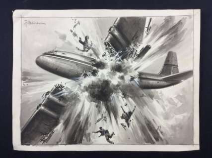 Mairani, Alvaro - original war illustration - early 1950s | Catawiki