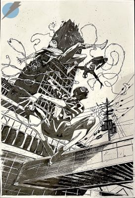 Sanford Greene | Ultimate Spider-Man: Incursion Issue 2 Page Cover | Felix Comic Art