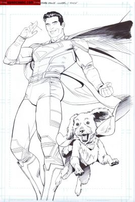 Dan Mora | Covers / Pinups Issue Krypto: the Last Dog of Krypton # 1 Page Covers | Kwan Chang