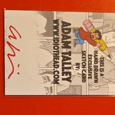 Adam Talley Hand Drawn Squirtle Pokémon Sketch Card Hard Signed | eBay US (Buy It Now)