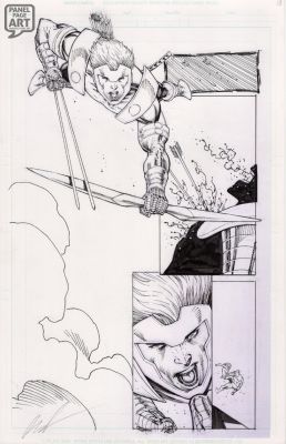 Rob Liefeld | Youngblood 1 Page 18 | Panel Page Art