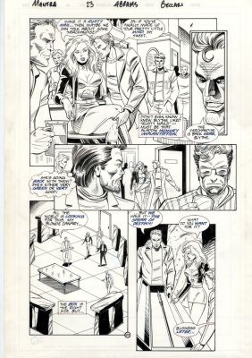 Paul Abrams Maria Beccari | Mantra Spear of Destiny - 1995 Ultraverse / Malibu Issue 1 Page 23 | Catskill Comics