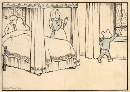 Tourtel, Mary - Original art for Rupert Bear - The little Princess - (1930) | Catawiki