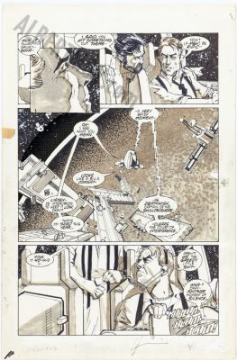 Howard Chaykin | American Flagg Hard Times Page 2 | Albert Moy