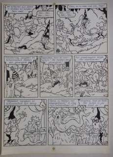 Nys, Jef - Original page (p.25) - Langteen en Schommelbuik - Weg met haakneus - (1966) | Catawiki