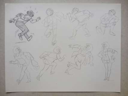 Merho (Merhottein, Robert) - Original study / sketches - Kiekeboe and Charlotte - De Kiekeboes | Catawiki