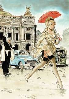 Félix Meynet | Brigitte Bardot Ã  Paris, dessin original grand format Ã … | Septimus