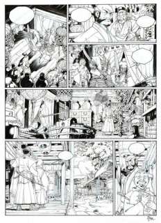 Hub | Okko, Le cycle du vide II, planche originale Ã  l’encre… | Septimus