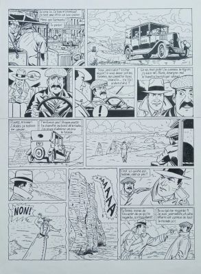 Philippe Chapelle | LES AVENTURES DE PAUL DARNIER : LES MORSURES DU DÉSERT – PLANCHE 3 | Art Maniak