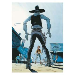 Matthieu Bonhomme | MATTHIEU BONHOMME LUCKY LUKE (VU PAR...) Wanted Lucky... | Daniel Maghen Enchères