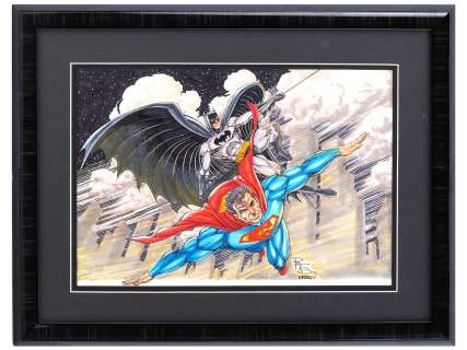 COMICS MIXED MEDIA ARTWORK BY PAT BRODERICK LYDIC | misc / divers