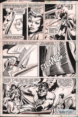 Bob Wiacek, Gene Colan | What If? #21 P.32 - What If Sue Married Namor? - 1980 | Anthony’s Comic Book Art