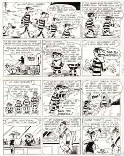 Morris (Studios) | Lucky Luke, La ballade des Dalton, planche originale Ã … | Septimus