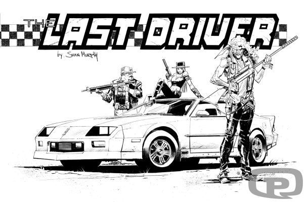 Sean Murphy - The Last Driver, Volume 2, Cover B - Original Artwork by Sean Murphy