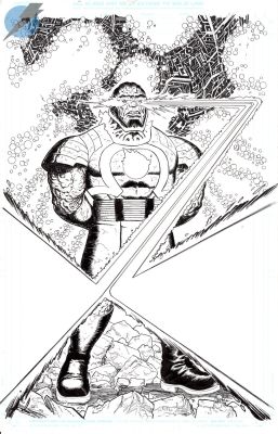 Steve Skroce | Dc K.O. Issue 5 Page Cover | Felix Comic Art